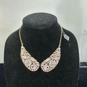 Park Lane Pink Everafter Crystal Bib Necklace